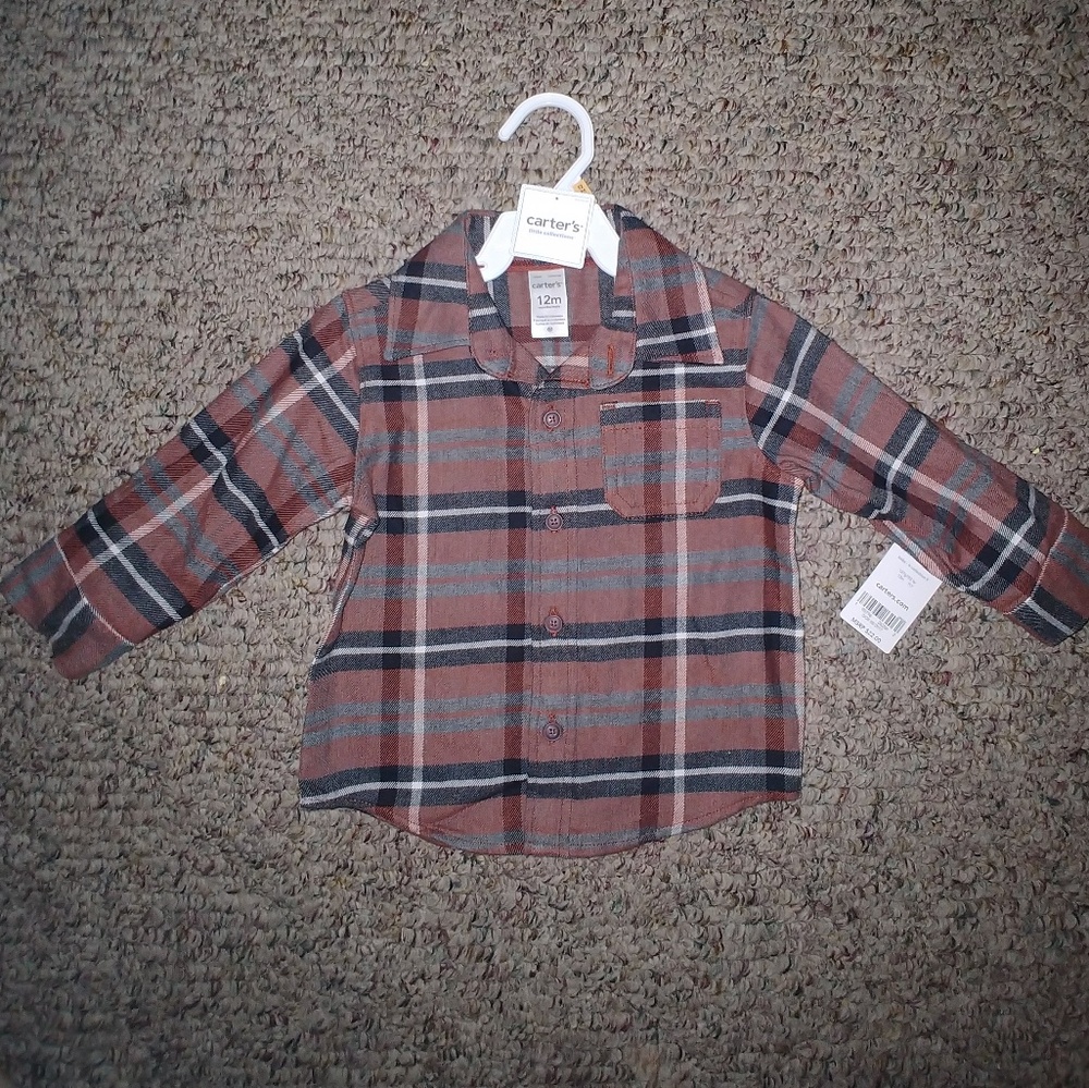 Baby Boy Flannel Shirt